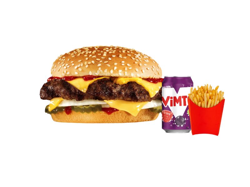 Cheese Burger Meal