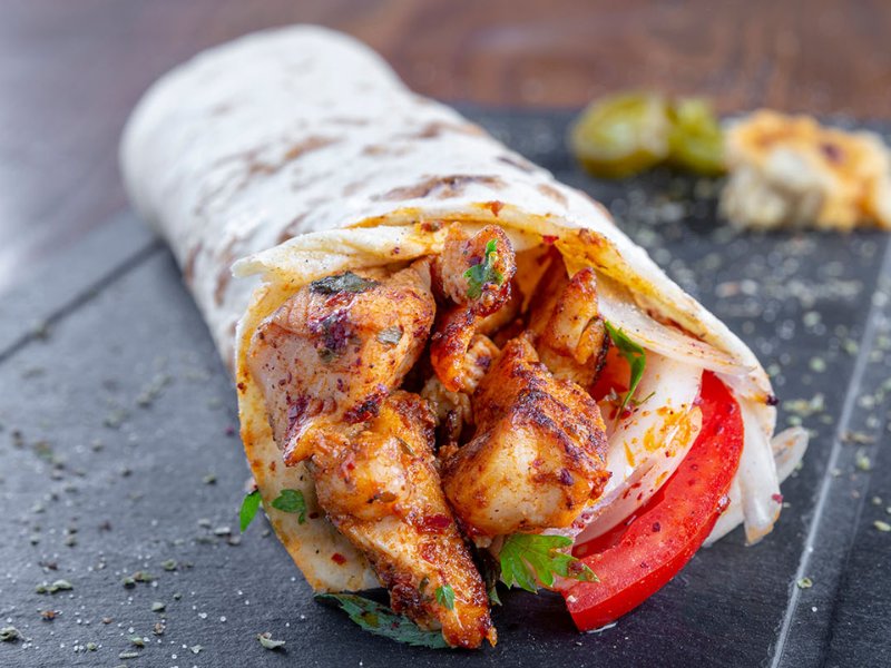 Chicken Shish Wrap