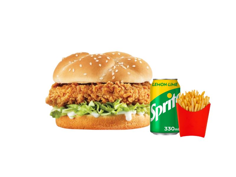 Chicken Zinger Burger Meal
