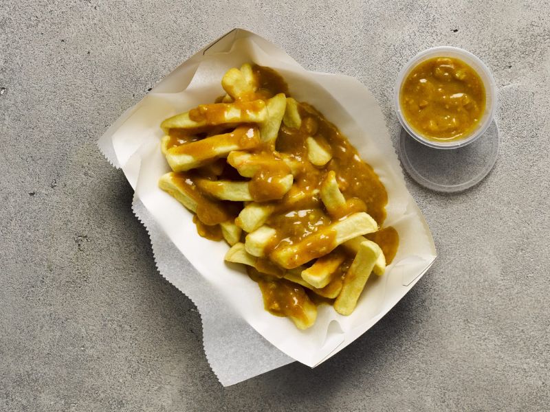 Chips & Curry Sauce