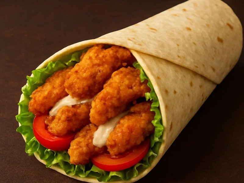 Chicken Strips Wrap