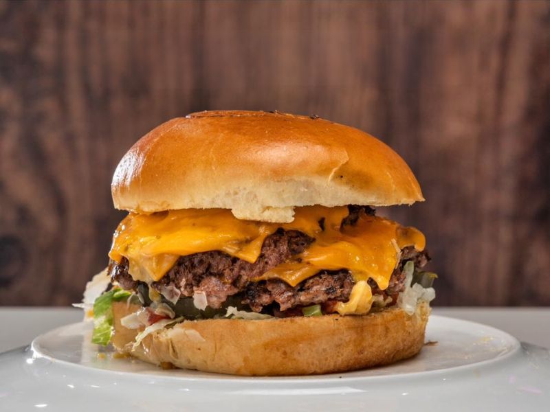 Special Burger with Cheese & Donner Meat